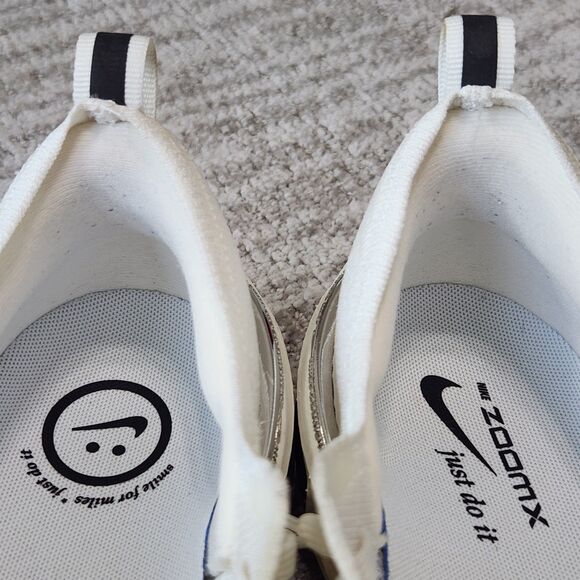 Nike women's ZoomX Invincible Run 3 white black size 10.5 DR2660-102 - Picture 10 of 14